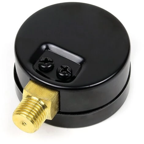 WILTEC 50mm Manomètre Pression Pour Réservoir Pump Radial 12.9mm 0-12 Bar – Image 2
