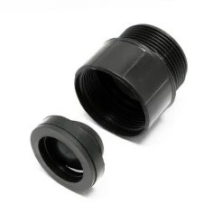 WILTEC Clapet Anti-retour Filetage Femelle/mâle Pour Pompe à Eaux Sales