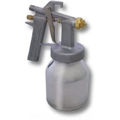 WILTEC Pistolet à Peinture Professionnel HS-472 Jet En éventail 0.8 Mm Filetage 12,91 Mm (1/4")