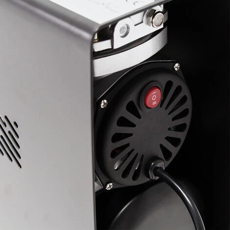 WILTEC Compresseur Aérographe AF196AW Bicylindre Avec Réservoir – Image 4