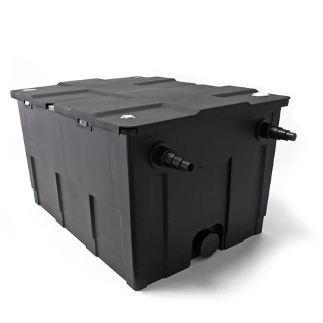 WILTEC Kit De Filtration De Bassin Bio Filtre 60000l Stérilisateur UVC 24W 80W Pompe éco Ecumeur – Image 2