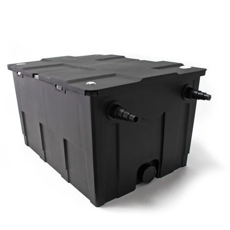 WILTEC Kit De Filtration Bassin Bio Filtre 60000l Stérilisateur UVC 72W 80W Pompe éco Ecumeur – Image 2