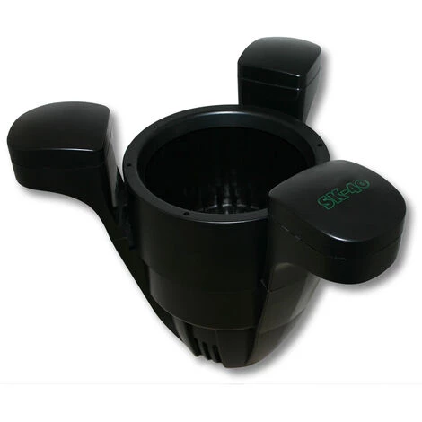 WILTEC Kit De Filtration Bassin Bio Filtre 60000l Stérilisateur UVC 72W 80W Pompe éco Ecumeur – Image 5