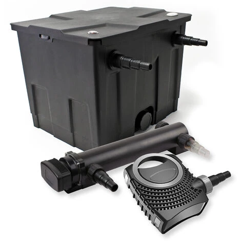 WILTEC SunSun Kit De Filtration De Bassin 12000l 24W UVC 3. Stérilisateur NEO8000 70W Pompe