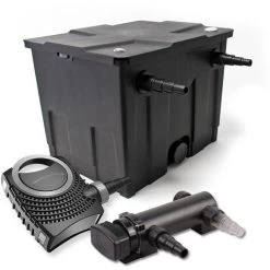 WILTEC SunSun Kit De Filtration De Bassin 12000l 18W UVC 3. Stérilisateur NEO8000 70W Pompe