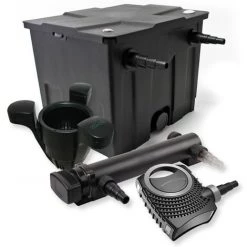 WILTEC SunSun Kit De Filtration De Bassin 12000l 36W UVC 3. Stérilisateur NEO8000 70W Pompe Skimmer