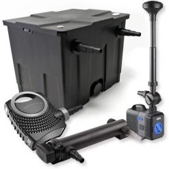 WILTEC SunSun Kit De Filtration De Bassin 12000l 24W UVC Stérilisateur NEO8000 70W Pompe Fontaine