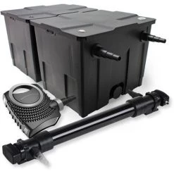 WILTEC SunSun Kit De Filtration De Bassin 60000l 72W UVC 6. Stérilisateur NEO10000 80W Pompe