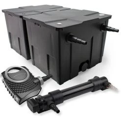 WILTEC SunSun Kit De Filtration De Bassin 60000l 36W UVC 6. Stérilisateur NEO8000 70W Pompe