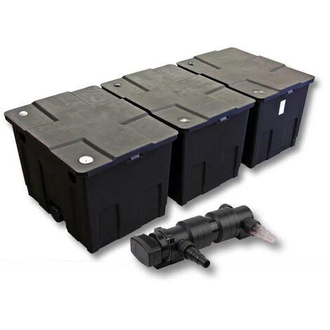 WILTEC SunSun Kit De Filtration De Bassin 90000l 24W UVC 6. Stérilisateur