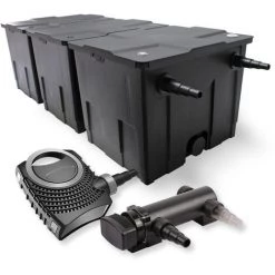 WILTEC SunSun Kit De Filtration De Bassin 90000l 18W UVC 3. Stérilisateur NEO8000 Pompe 70W