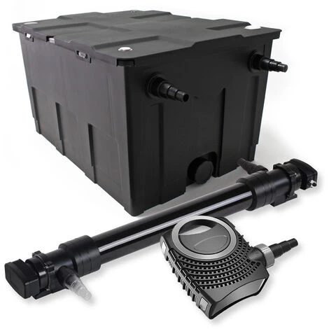 WILTEC SunSun Kit De Filtration De Bassin 60000l 72W UVC 6. Stérilisateur NEO10000 80W Pompe