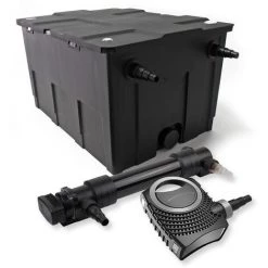 WILTEC SunSun Kit De Filtration De Bassin 60000l 36W UVC 6. Stérilisateur NEO10000 80W Pompe