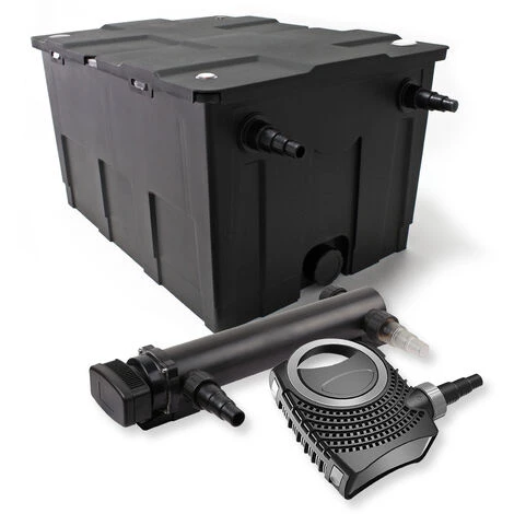WILTEC SunSun Kit De Filtration De Bassin 60000l 36W UVC 3. Stérilisateur NEO10000 80W Pompe