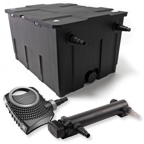 WILTEC SunSun Kit De Filtration De Bassin 60000l 24W UVC 3. Stérilisateur NEO8000 70W Pompe