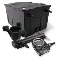 WILTEC SunSun Kit De Filtration De Bassin 60000l 36W UVC 3. Stérilisateur NEO10000 80W Pompe Skimmer