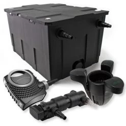 WILTEC SunSun Kit De Filtration De Bassin 60000l 24W UVC 6. Stérilisateur NEO7000 50W Pompe Et Skimmer