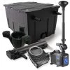 WILTEC SunSun Kit De Filtration De Bassin 60000l 36W UVC Stérilisateur NEO10000 80W Pompe Fontaine Skimmer
