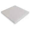 WILTEC Tissu Ouaté Synfil 300 BLANC Dimensions: 50x50x2.5cm Filtre Bassin Et Aquarium