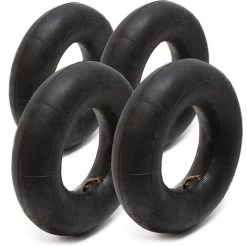 WILTEC Set 4 Chambre Air Diable 2.80/2.50-4 TR87 Valve Pneu Roue Charrette Bras