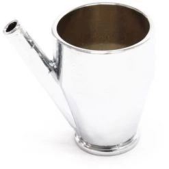 WILTEC Godet à Peinture En Métal Pour Aérographes Avec Systèmes D'aspiration 5ml