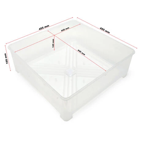 WILTEC Pièce Détachée Pour La Couveuse Automatique Bac En Plastique Série-WQ Incubateur Appareil Incubation – Image 2
