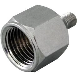 WILTEC Adaptateur Aérographe Réducteur M5x0,5 Mâle 12,91mm (1/4") Filetage Femelle Tuyau à Air Accessoires